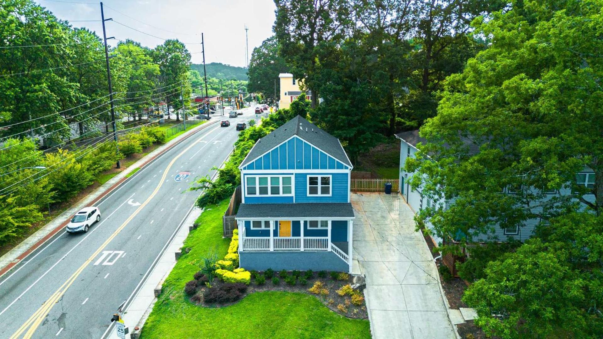 Large Modern Home Centrally Located With Hot Tub Atlanta Exterior foto